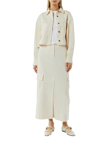 comma Bluse in Creme