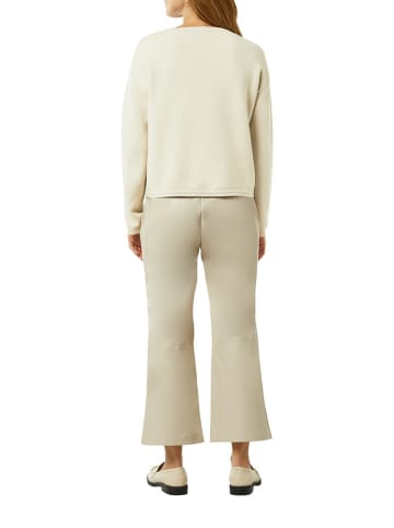 comma Sweter w kolorze kremowym