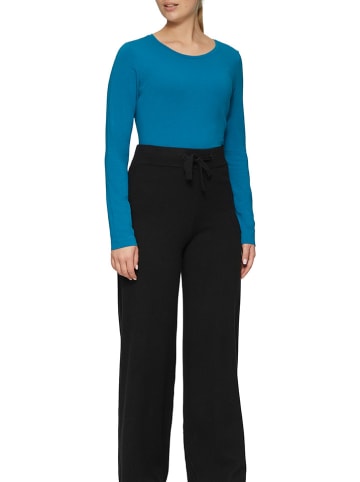 comma Longsleeve in Blau