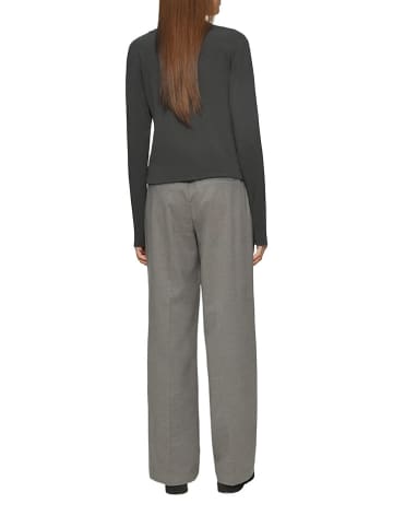 comma Longsleeve in Anthrazit