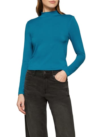 comma Longsleeve in Blau