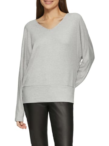 comma Longsleeve in Grau