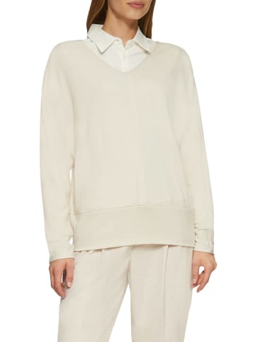comma Longsleeve in Creme