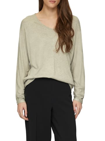 comma Longsleeve in Beige
