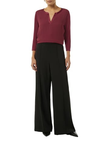 comma Bluse in Bordeaux