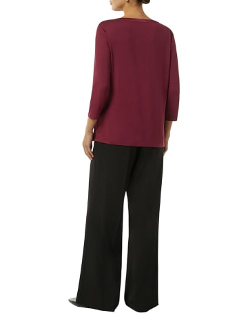 comma Bluse in Bordeaux