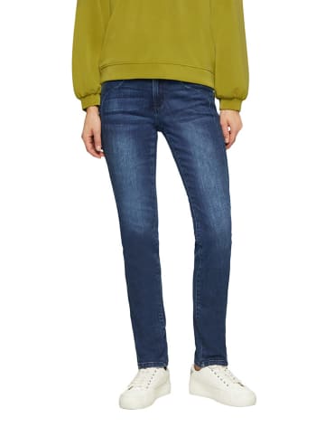 comma Dżinsy - Slim fit - w kolorze niebieskim