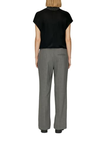 comma Bluse in Schwarz