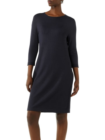 comma Kleid in Dunkelblau