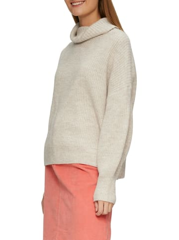 comma Sweter w kolorze beżowym
