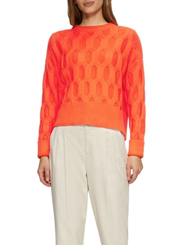 comma Pullover in Orange