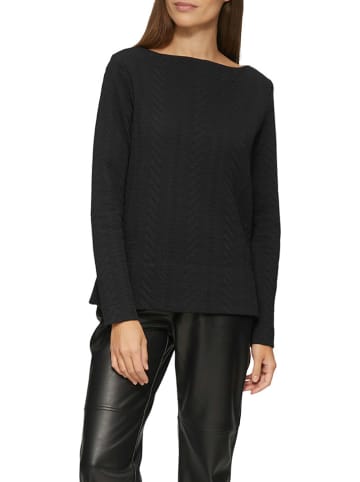 comma Bluse in Schwarz