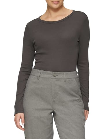 comma Longsleeve in Anthrazit