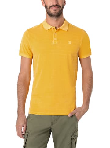 Timezone Poloshirt in Gelb