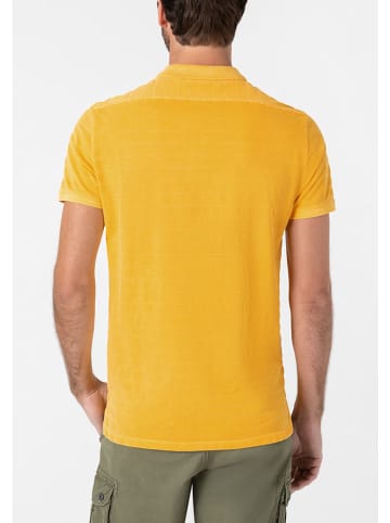 Timezone Poloshirt in Gelb
