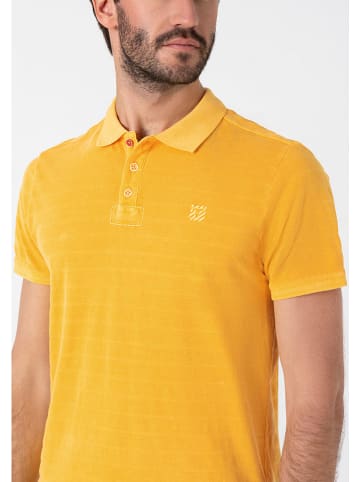 Timezone Poloshirt in Gelb