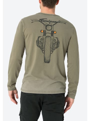 Timezone Longsleeve in Oliv