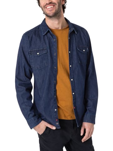 Timezone Spijkerblouse blauw