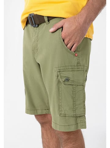 Timezone Short "Maguire" - regular fit - olijfgroen