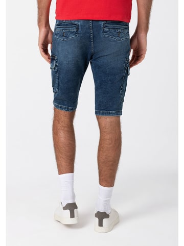 Timezone Jeansshorts - Slim fit - in Dunkelblau