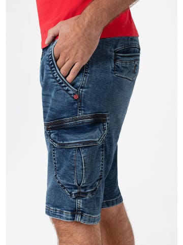 Timezone Jeansshorts - Slim fit - in Dunkelblau