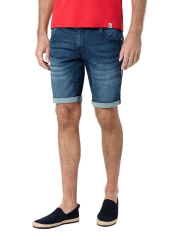 Timezone Jeansshorts - Slim fit - in Dunkelblau