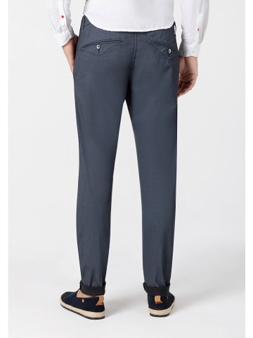 Timezone Spodnie chino "Janno" - Slim fit - w kolorze antracytowym