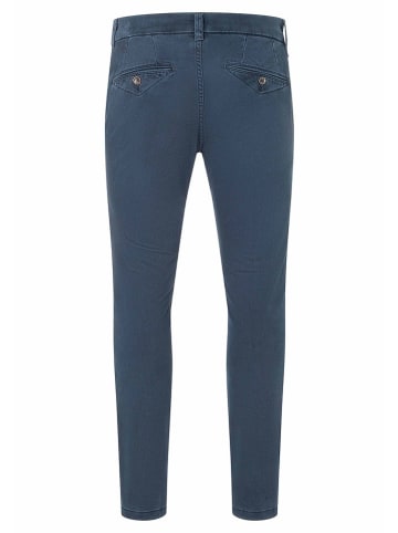Timezone Chinobroek "Janno" - slim fit - donkerblauw