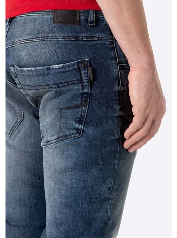 Timezone Spijkerbroek "Scott" - slim fit - blauw