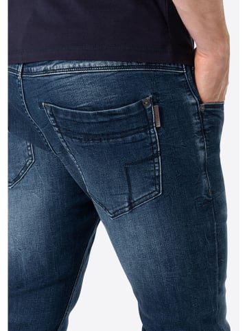 Timezone Spijkerbroek "Scott" - slim fit - donkerblauw