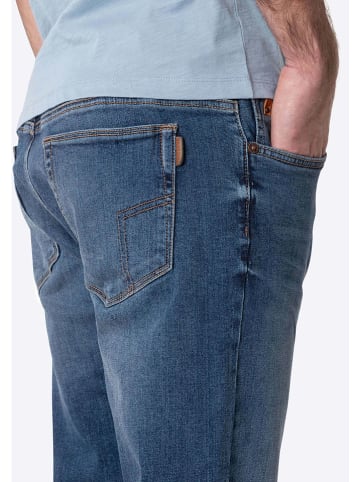 Timezone Spijkerbroek "Eduardo" - slim fit - blauw