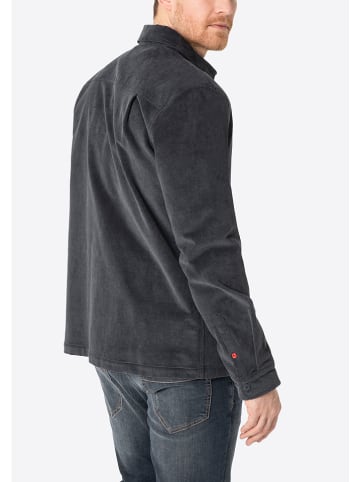 Timezone Hemdjacke in Dunkelgrau