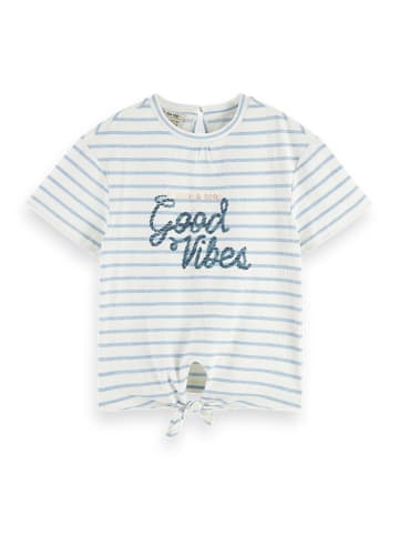 Scotch & Soda Shirt in Hellblau/ Creme