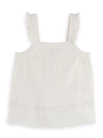 Scotch & Soda Top w kolorze białym