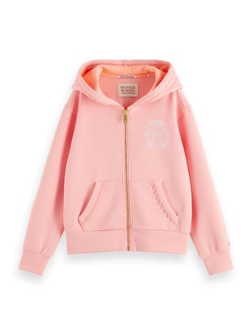 Scotch & Soda Sweatjacke in Rosa