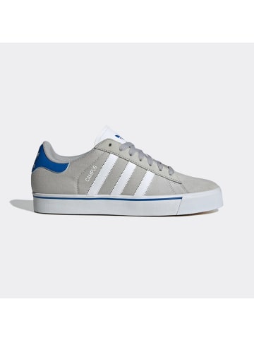 adidas Leder-Sneakers "Campus Vulc" in Grau