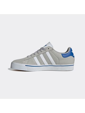 adidas Leder-Sneakers "Campus Vulc" in Grau