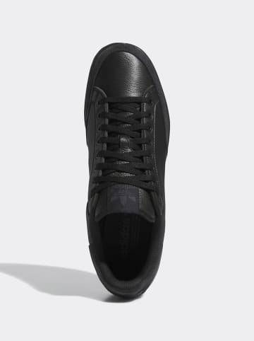 adidas Leder-Sneakers "Rod Laver" in Schwarz