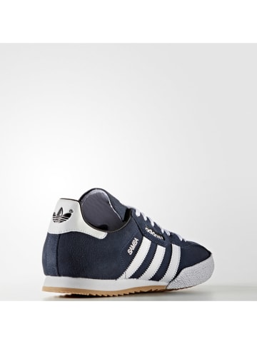 adidas Leder-Sneakers "Super" in Dunkelblau