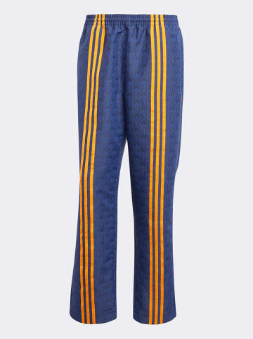 adidas Trainingsbroek donkerblauw/oranje