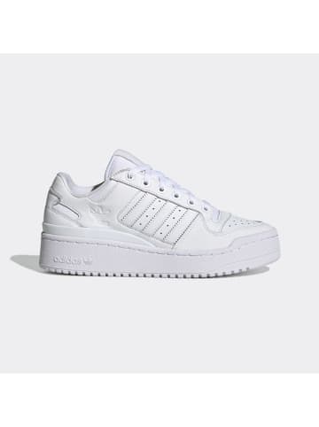 adidas Leren basketbalschoenen "Forum Bold" wit