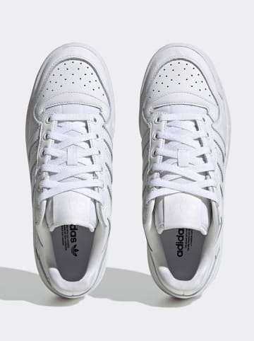 adidas Leren basketbalschoenen "Forum Bold" wit