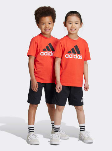 adidas Strój sportowy w kolorze pomarańczowo-czarnym