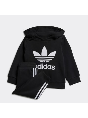 adidas Trainingsanzug in Schwarz