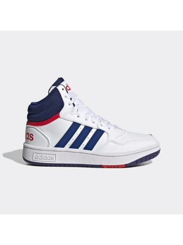 adidas Sneakers "Hoops 3.0" in Weiß/ Dunkelblau