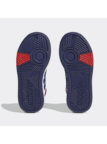 adidas Sneakers "Hoops 3.0" in Weiß/ Dunkelblau
