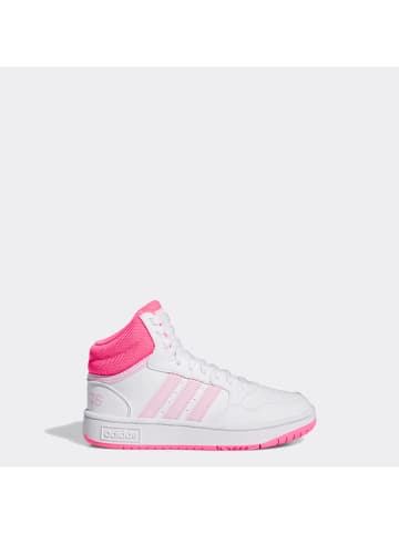 adidas Sneakersy "Hoops 3.0" w kolorze biało-różowym