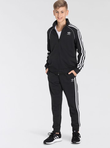 adidas Trainingsanzug in Schwarz