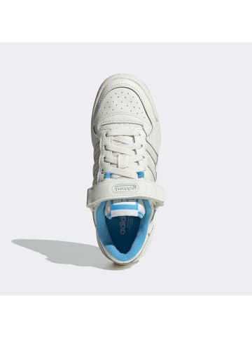 adidas Leder-Sneakers "Forum Low" in Weiß