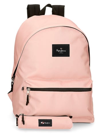 Pepe Jeans Rugzak "Aris" lichtroze - (B)31 x (H)44 x (D)15 cm